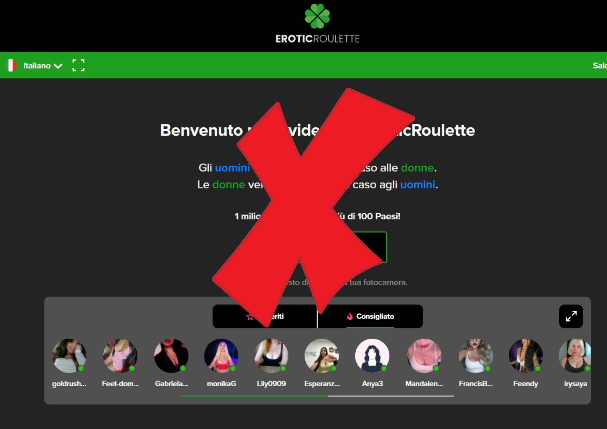 erotic roulette truffa