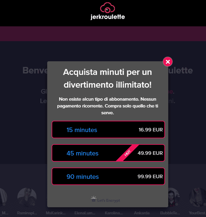 Quanto costa JerkRoulette