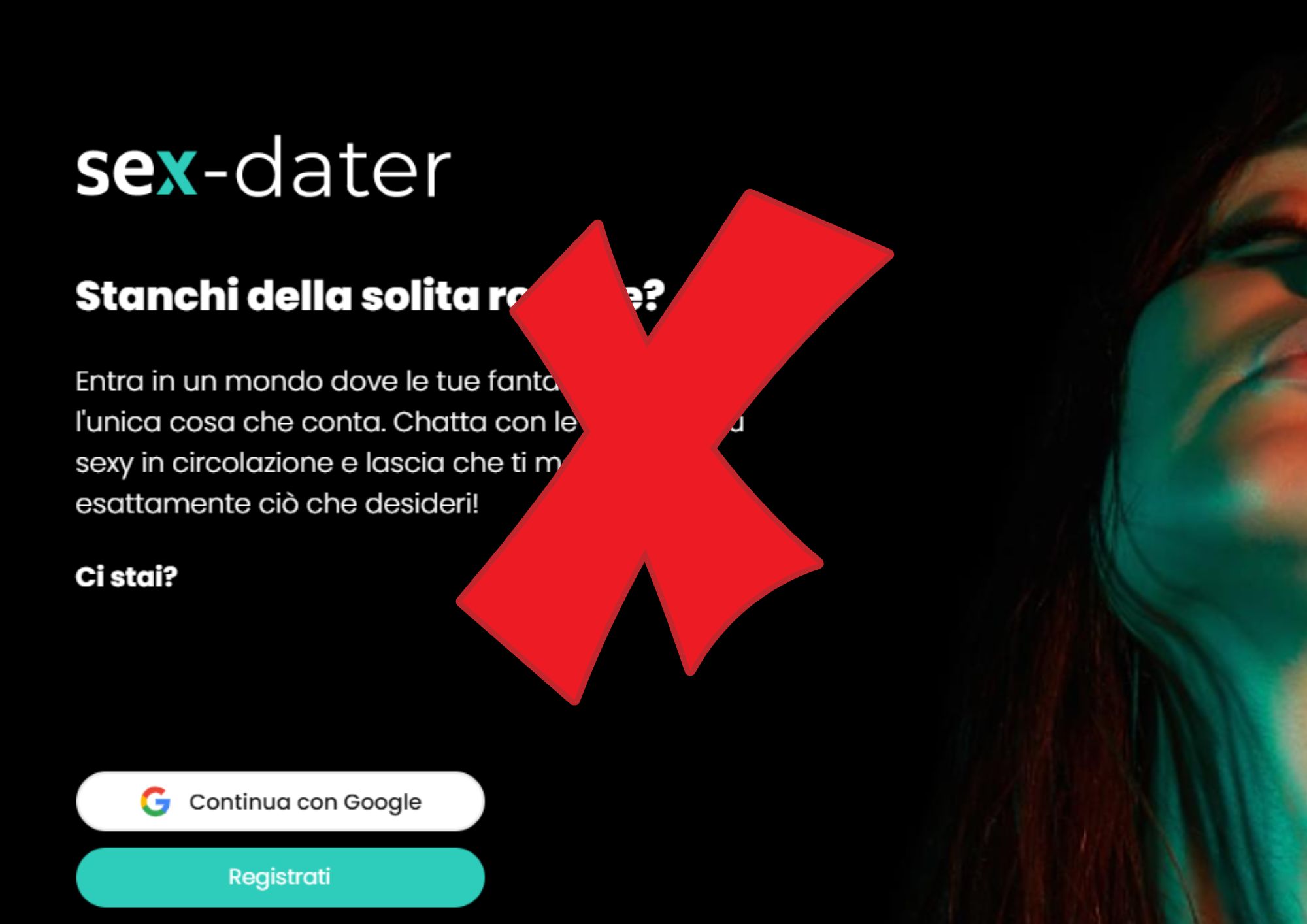 sex dater truffa