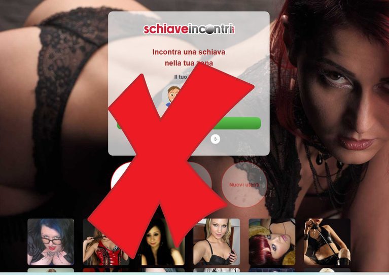 schiave incontri truffa